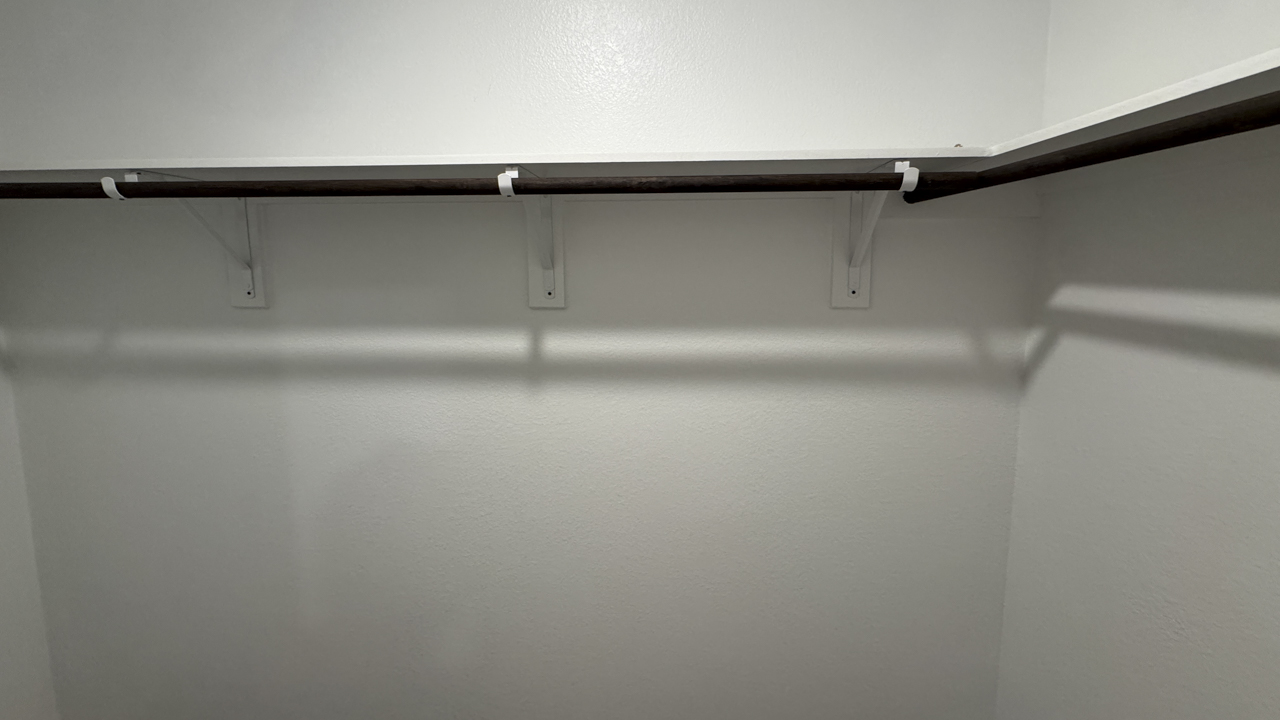 primary bedroom closet