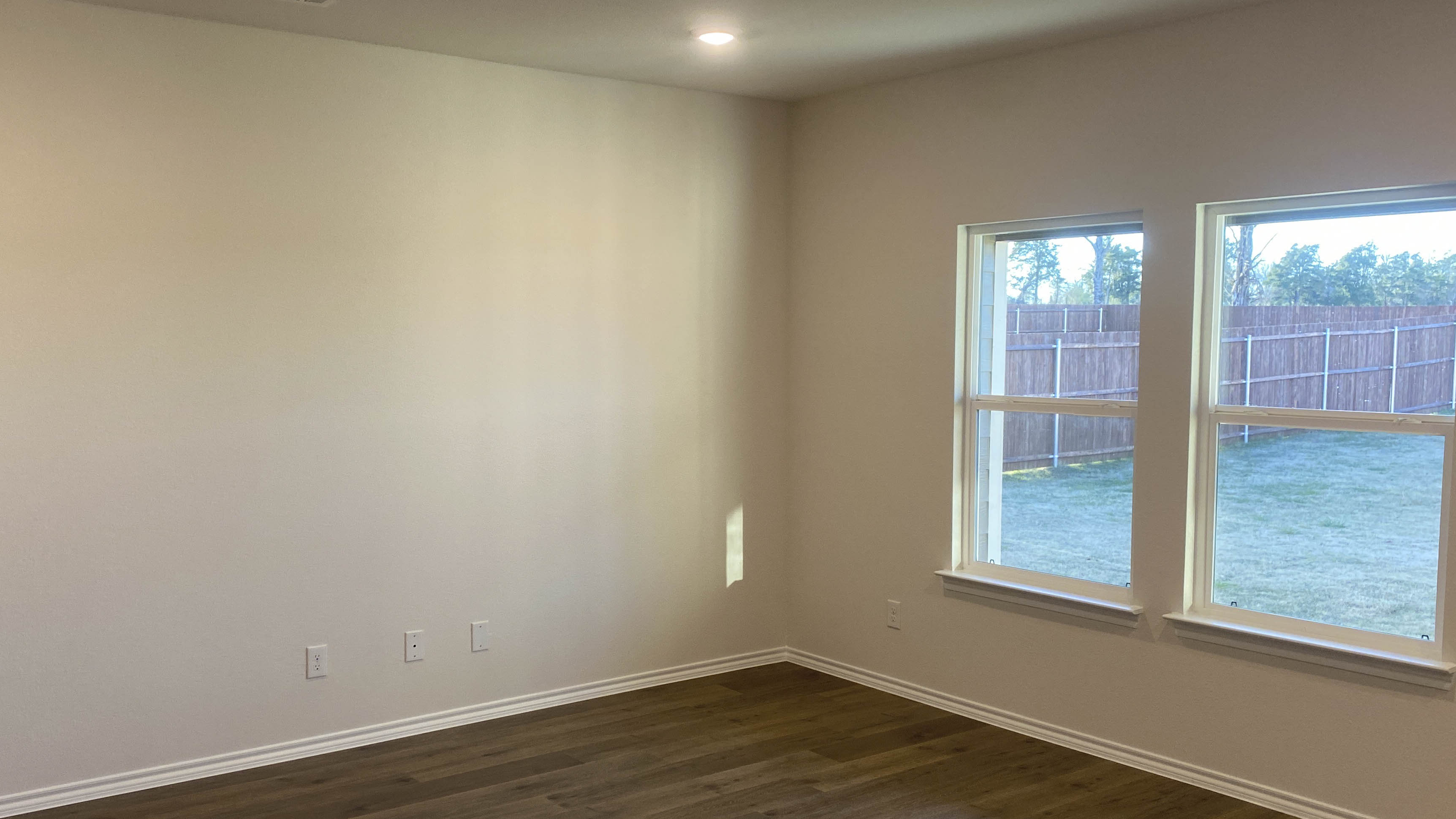 open concept living area