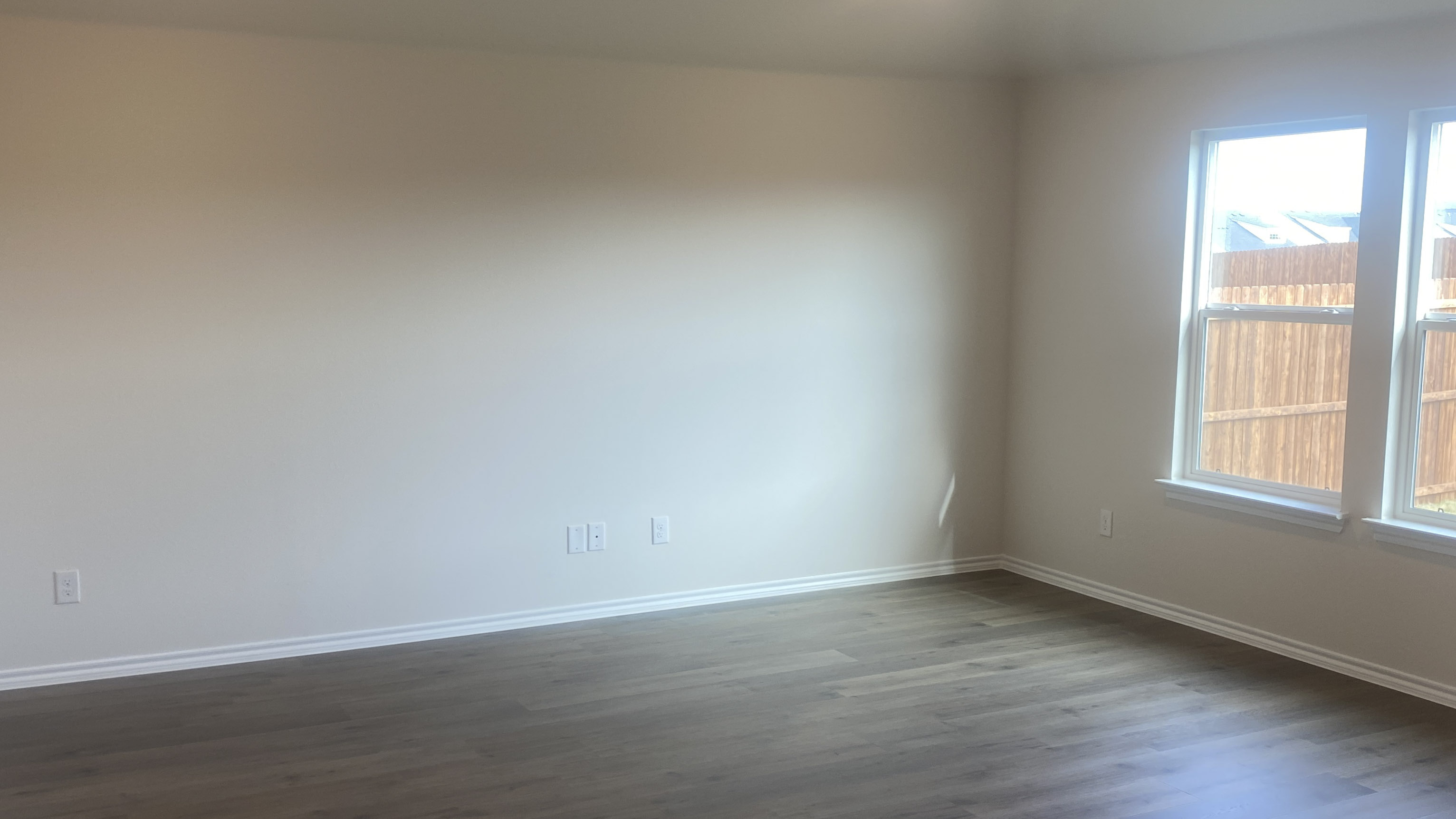 open concept living area