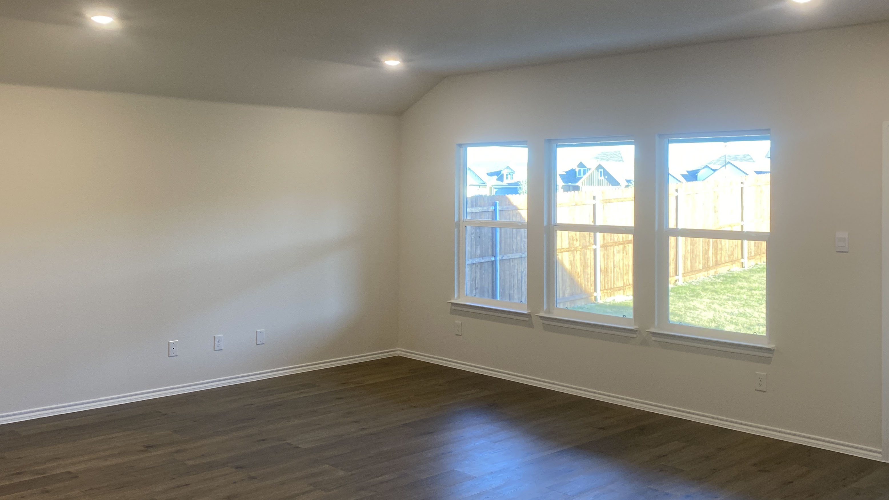 open concept living area