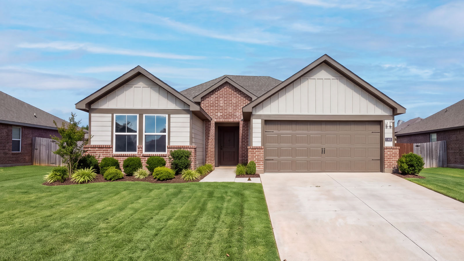 front of home