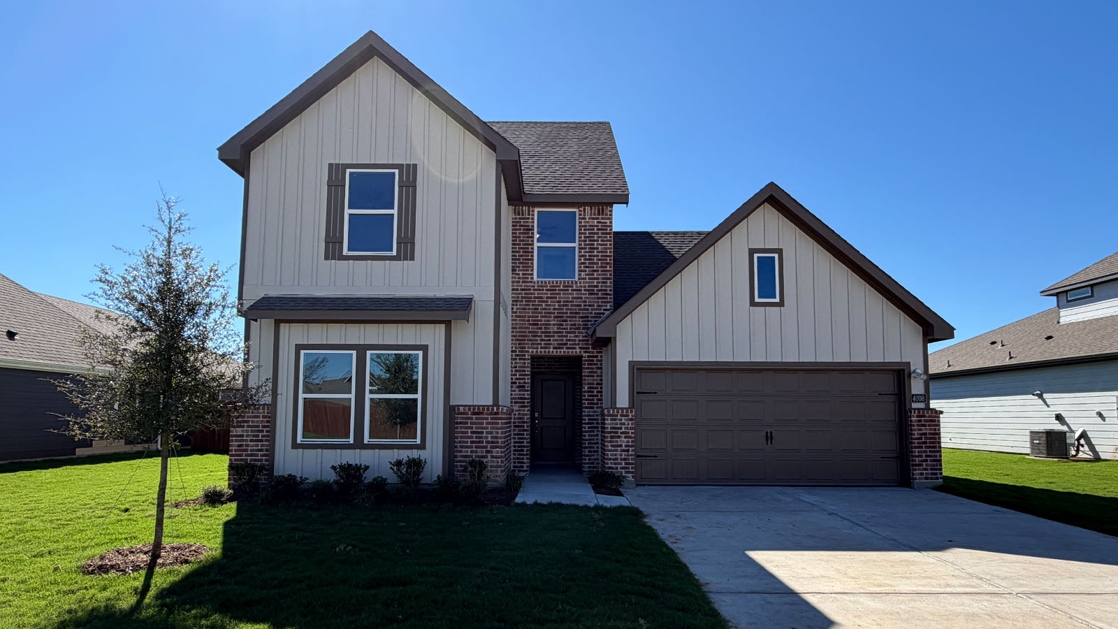 front of home