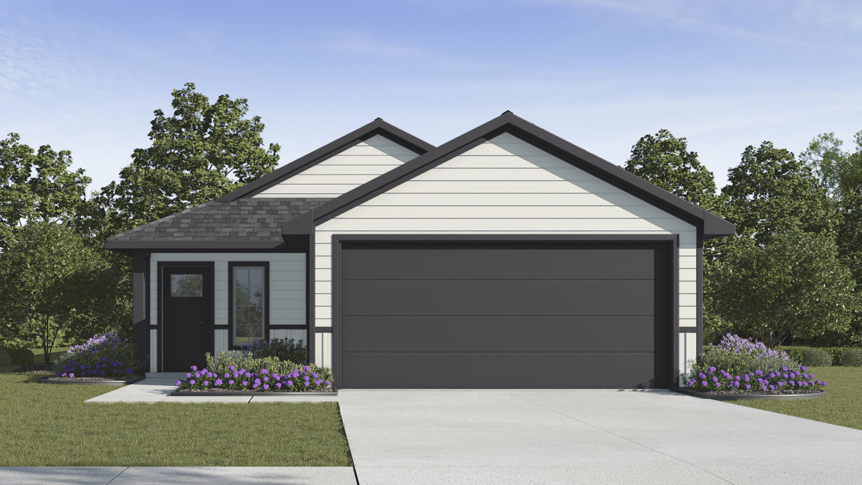 exterior with brick and stone