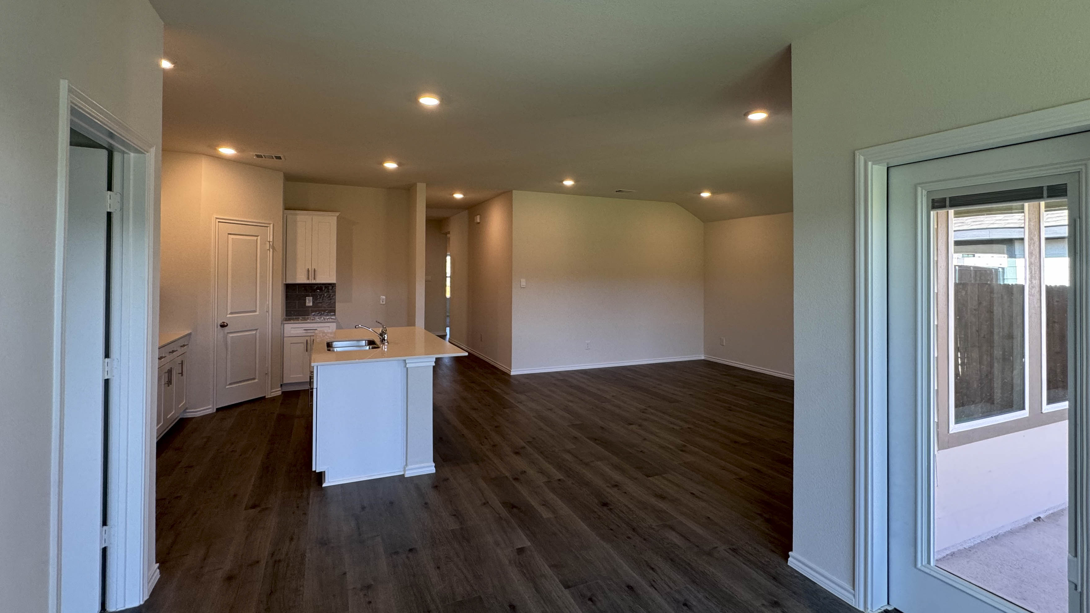 dining and living area