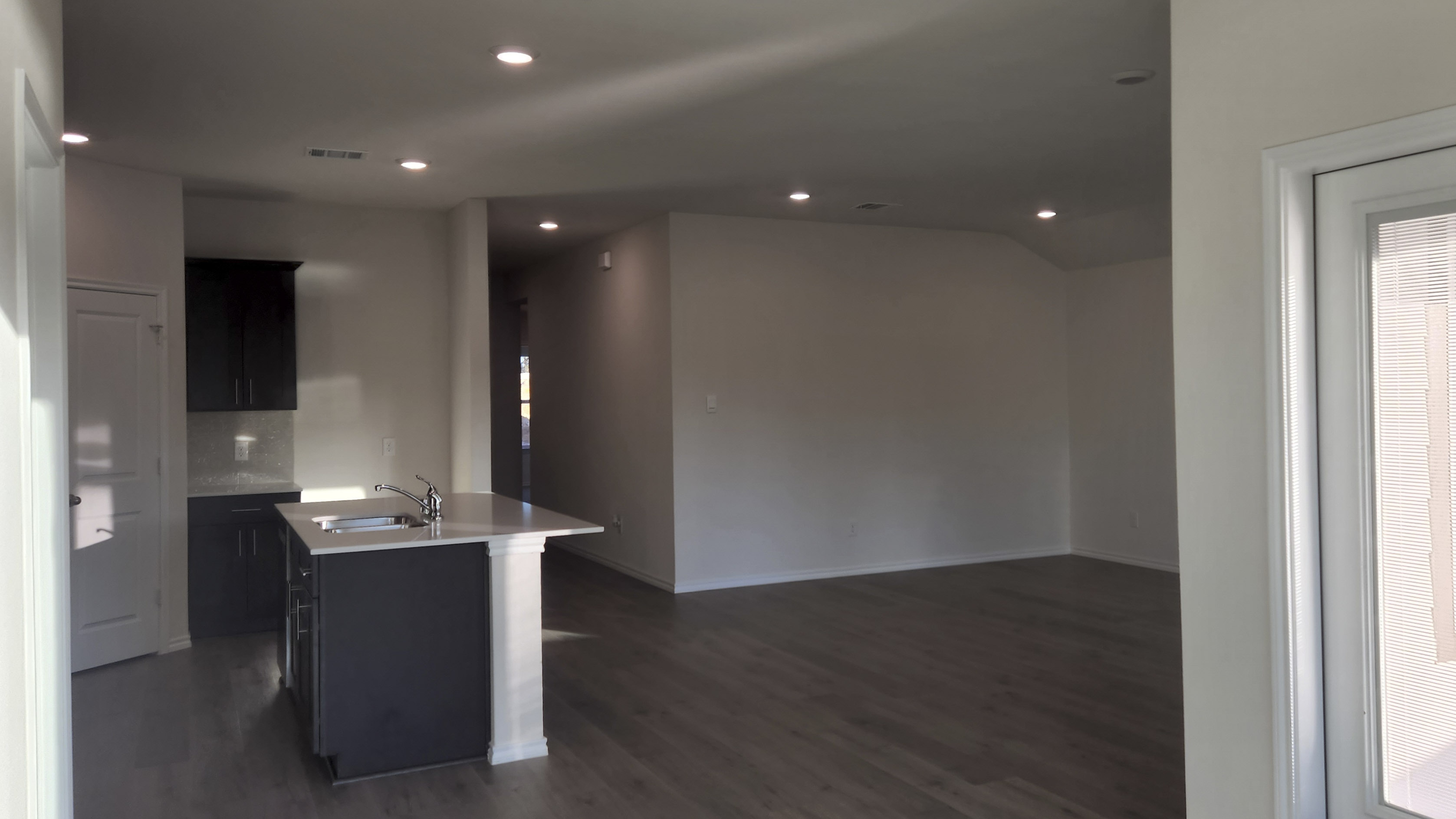 dining area with hardwood floors