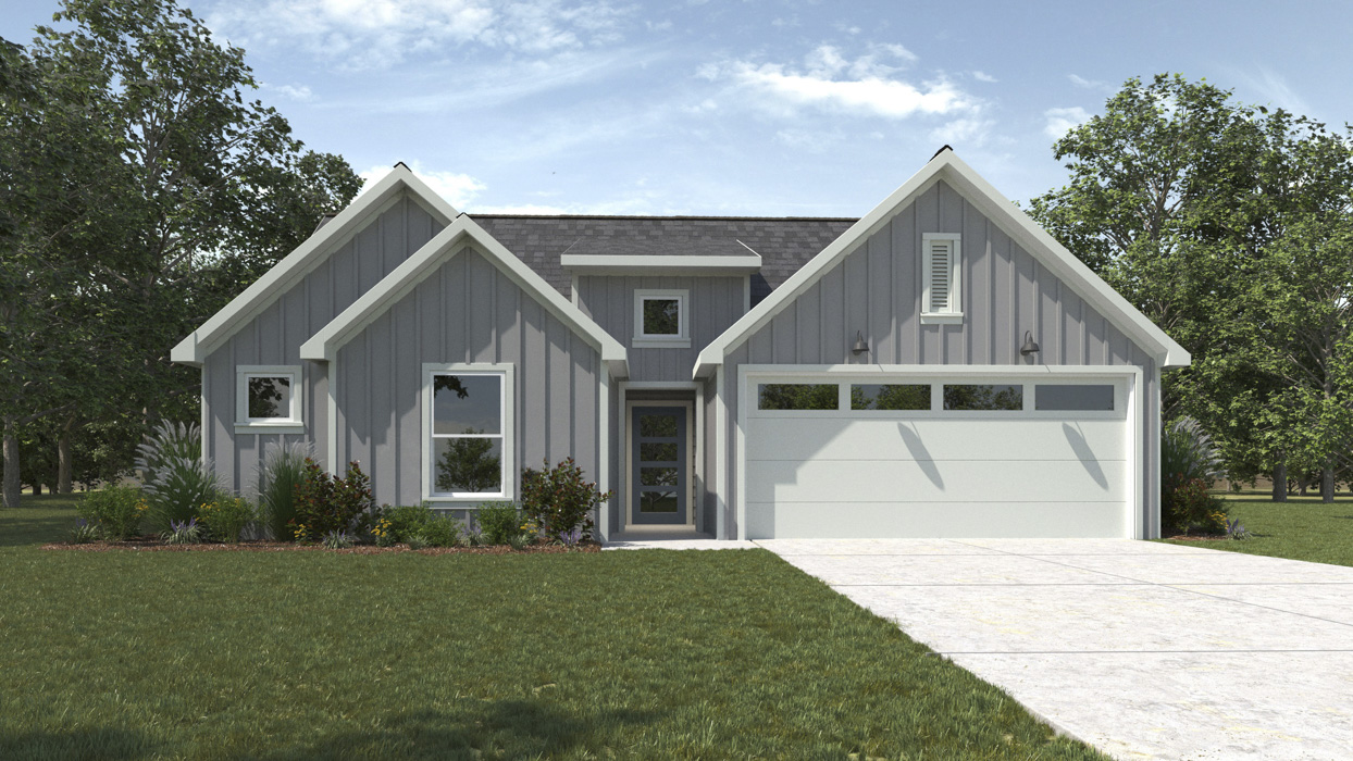 front of home rendering