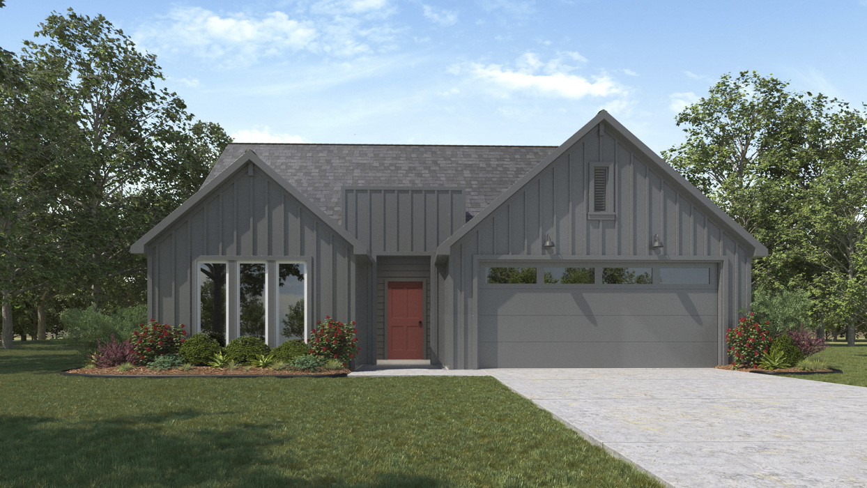 rendering front of home