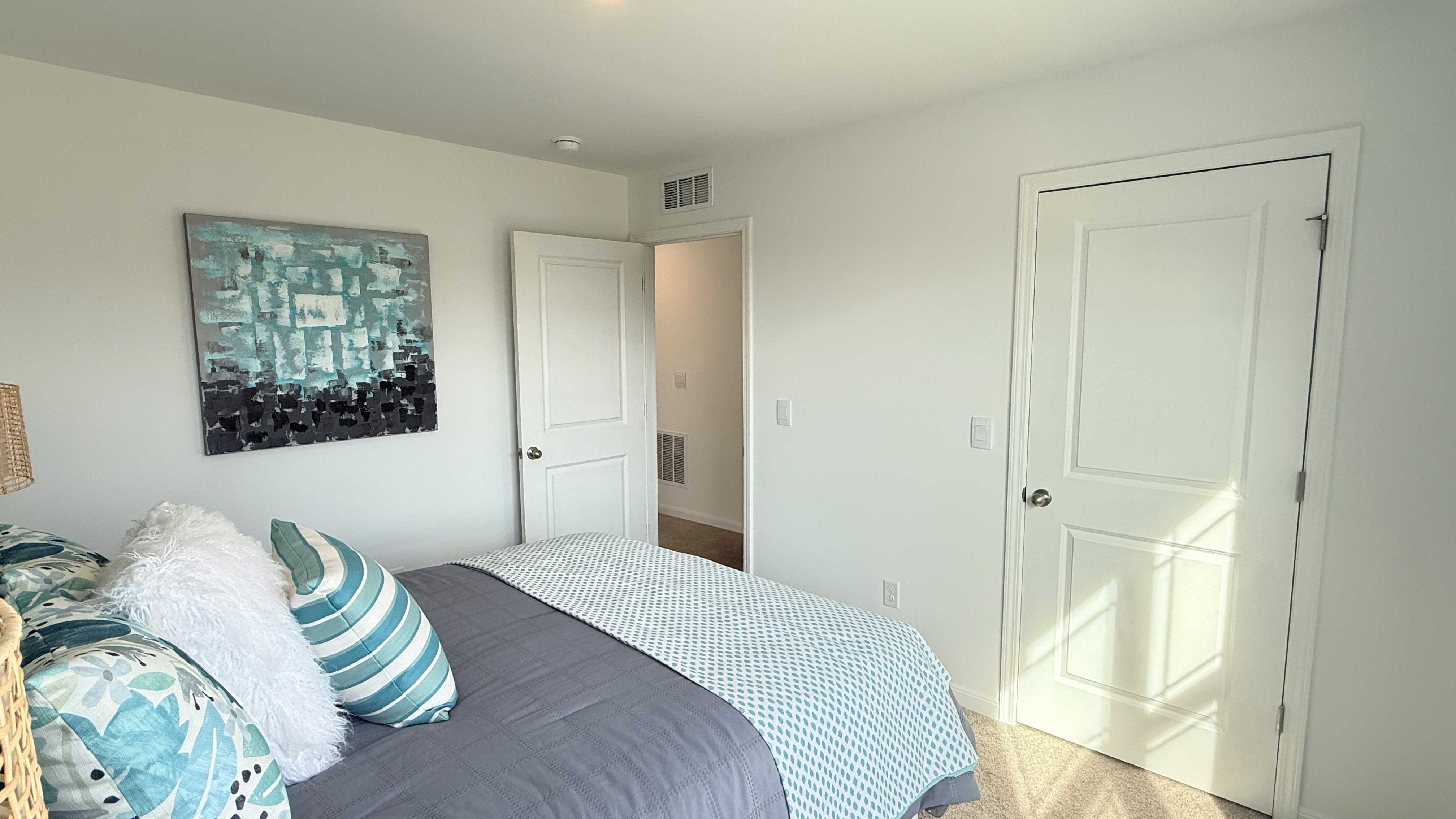 Other view of spare bedroom.