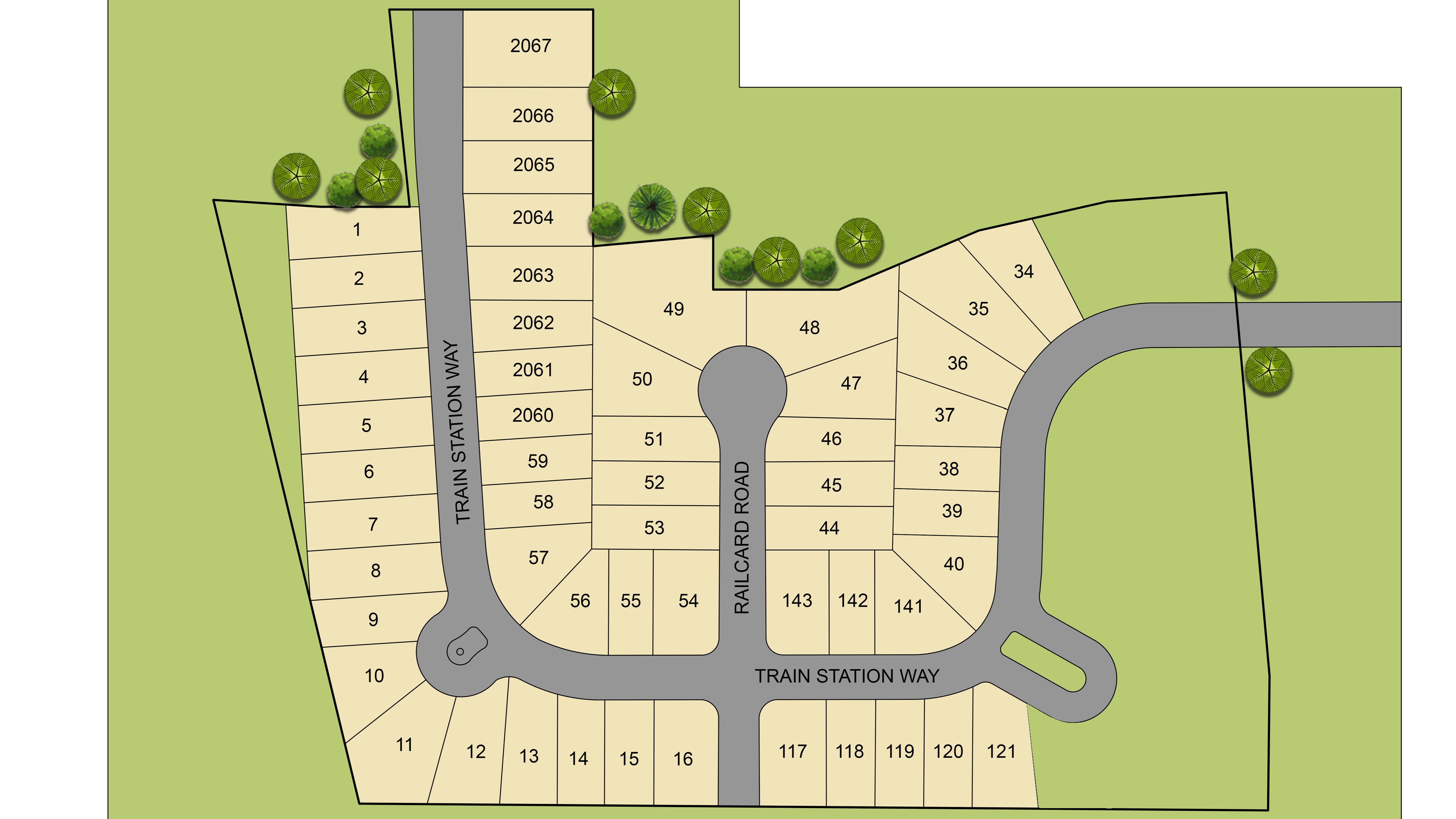 Static Lot Map