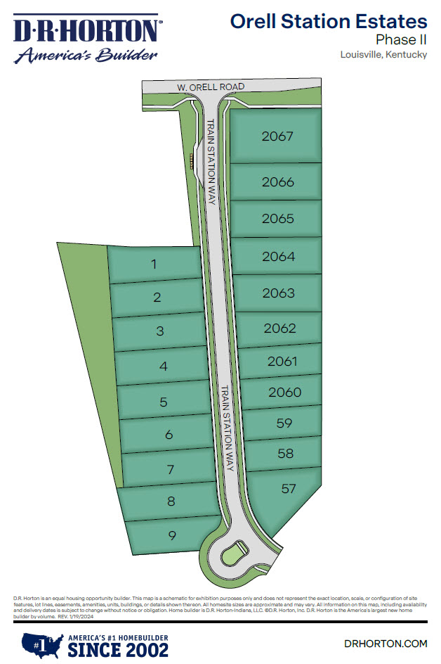 Static Lot Map