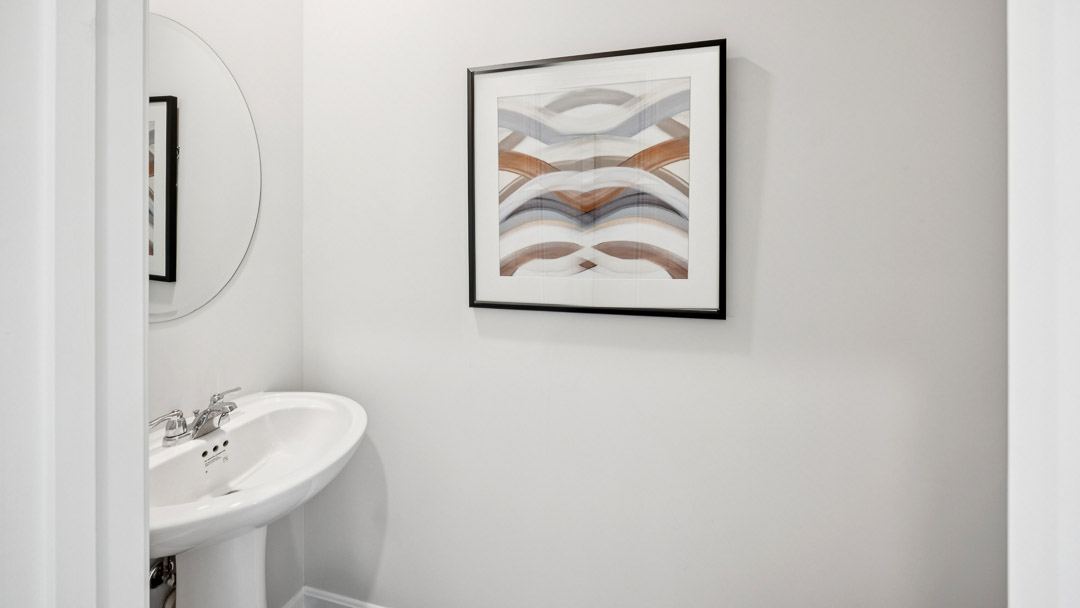 Half bathroom.
