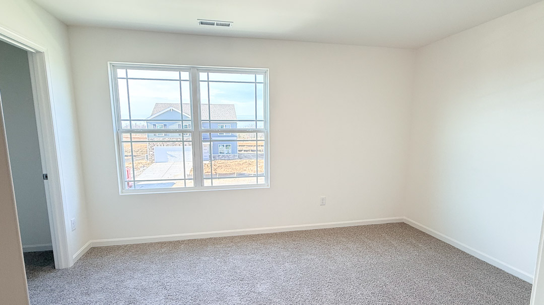 second bedroom with double windows