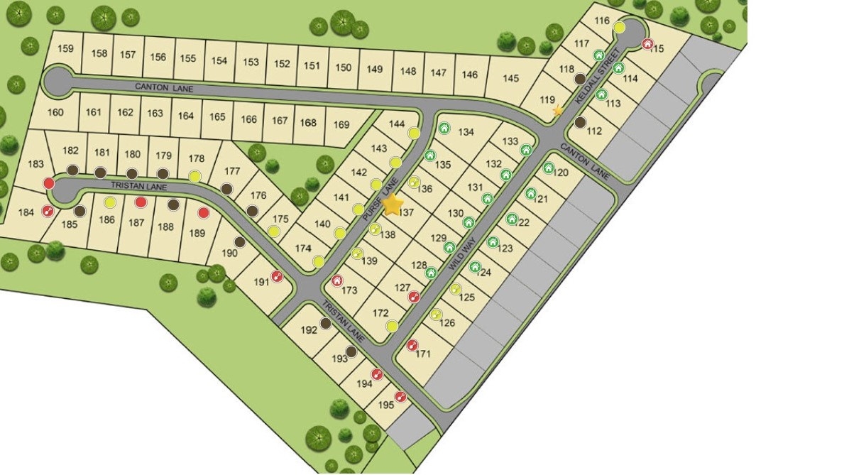 Ashton Park Lot #137 Site Layout