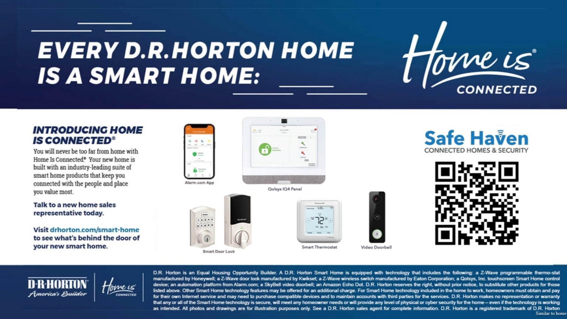 Included smart home products