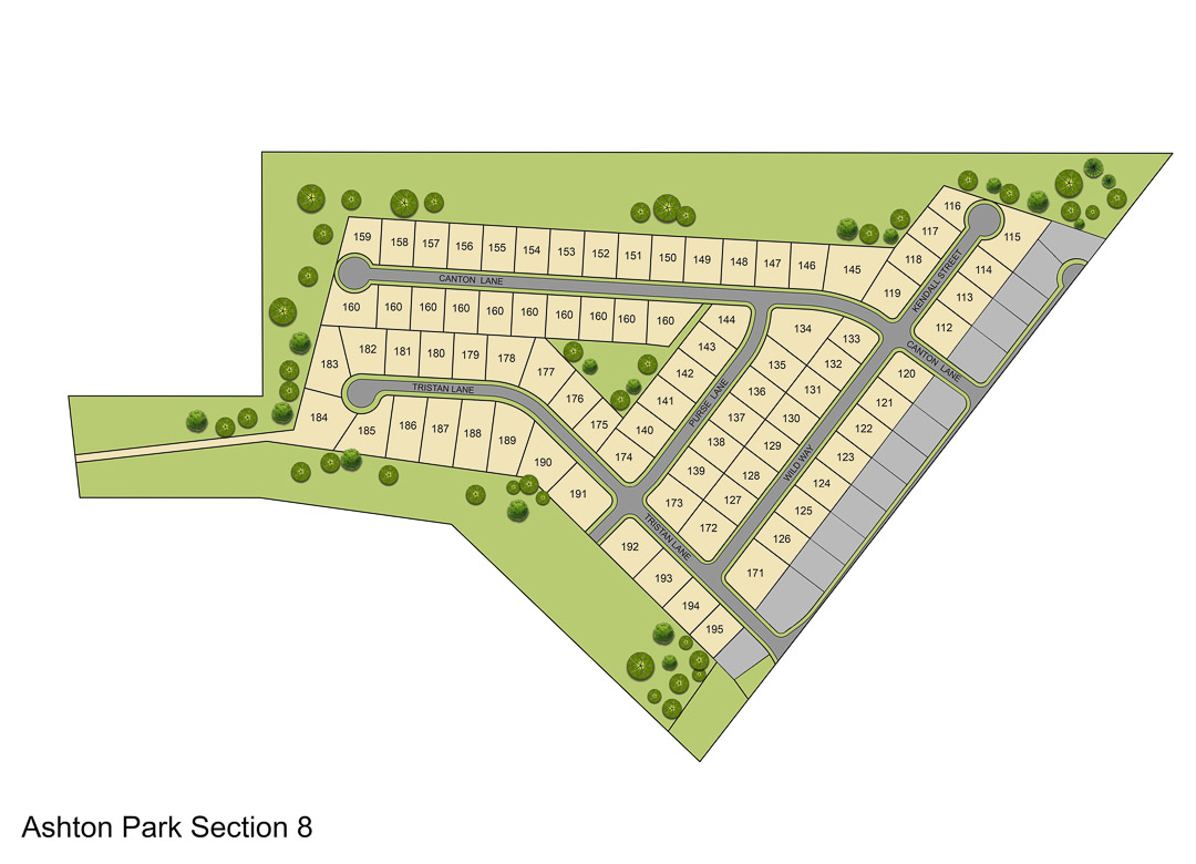Static Lot Map