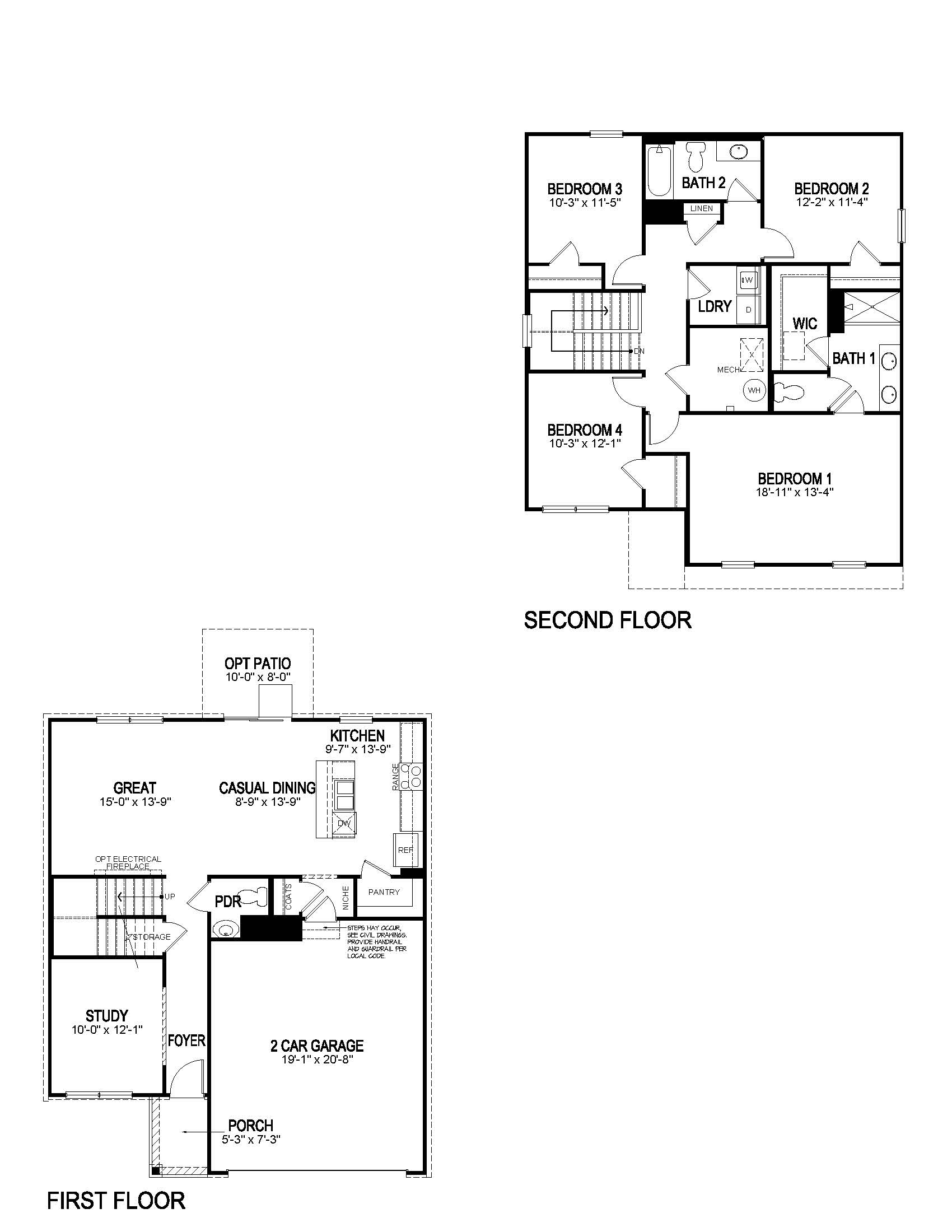 Bellamy Floor Plan.