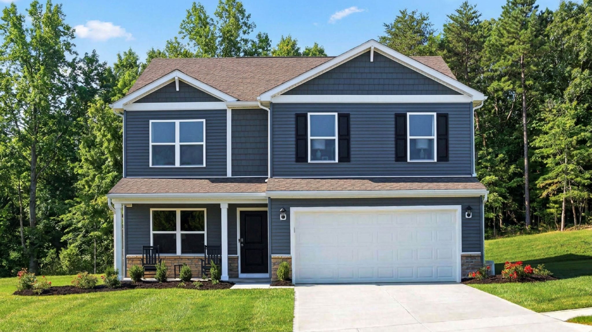 Pendleton model home in Miles Pointe of Elizabethtown, Kentucky