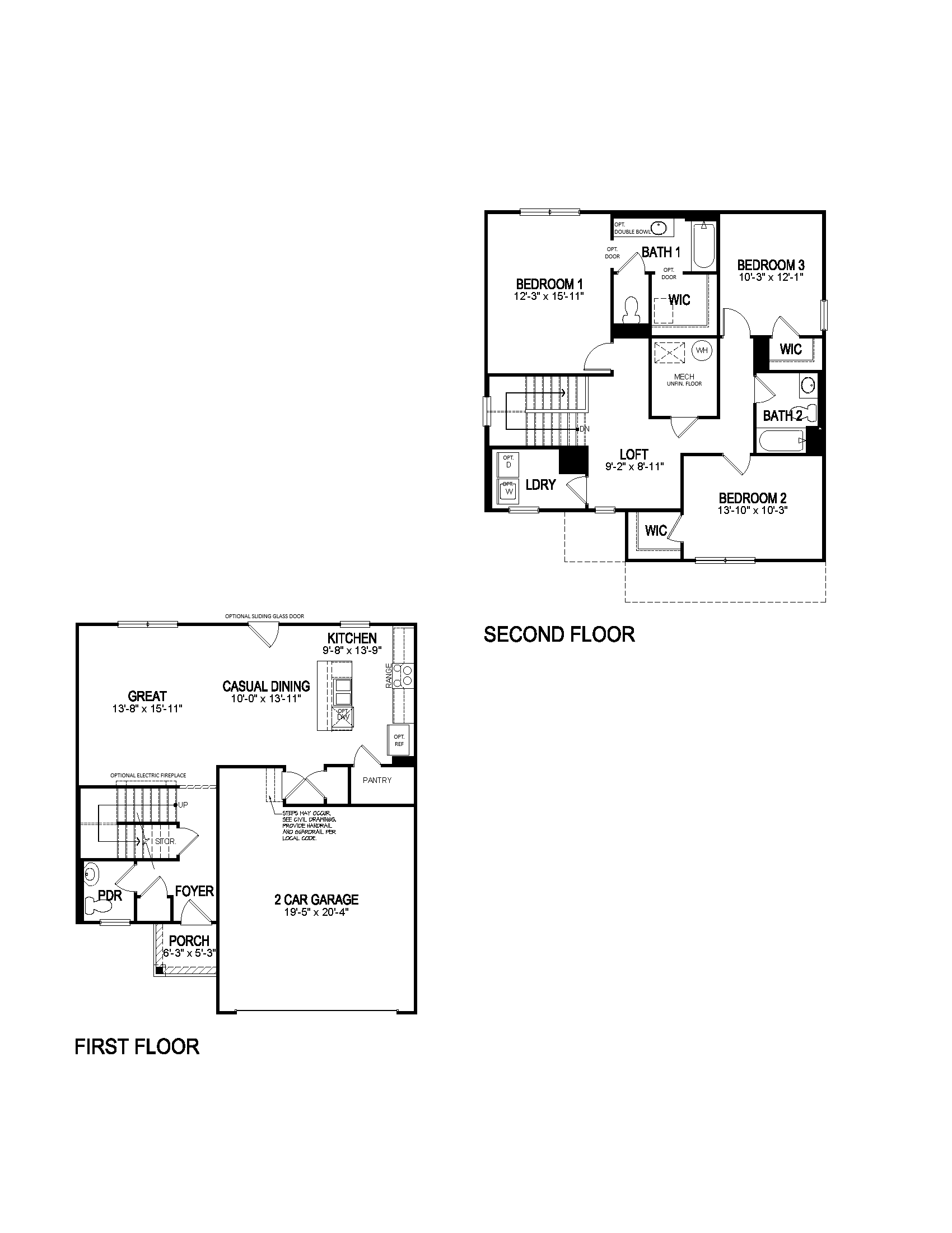 Sienna Floor Plan Foundation Series