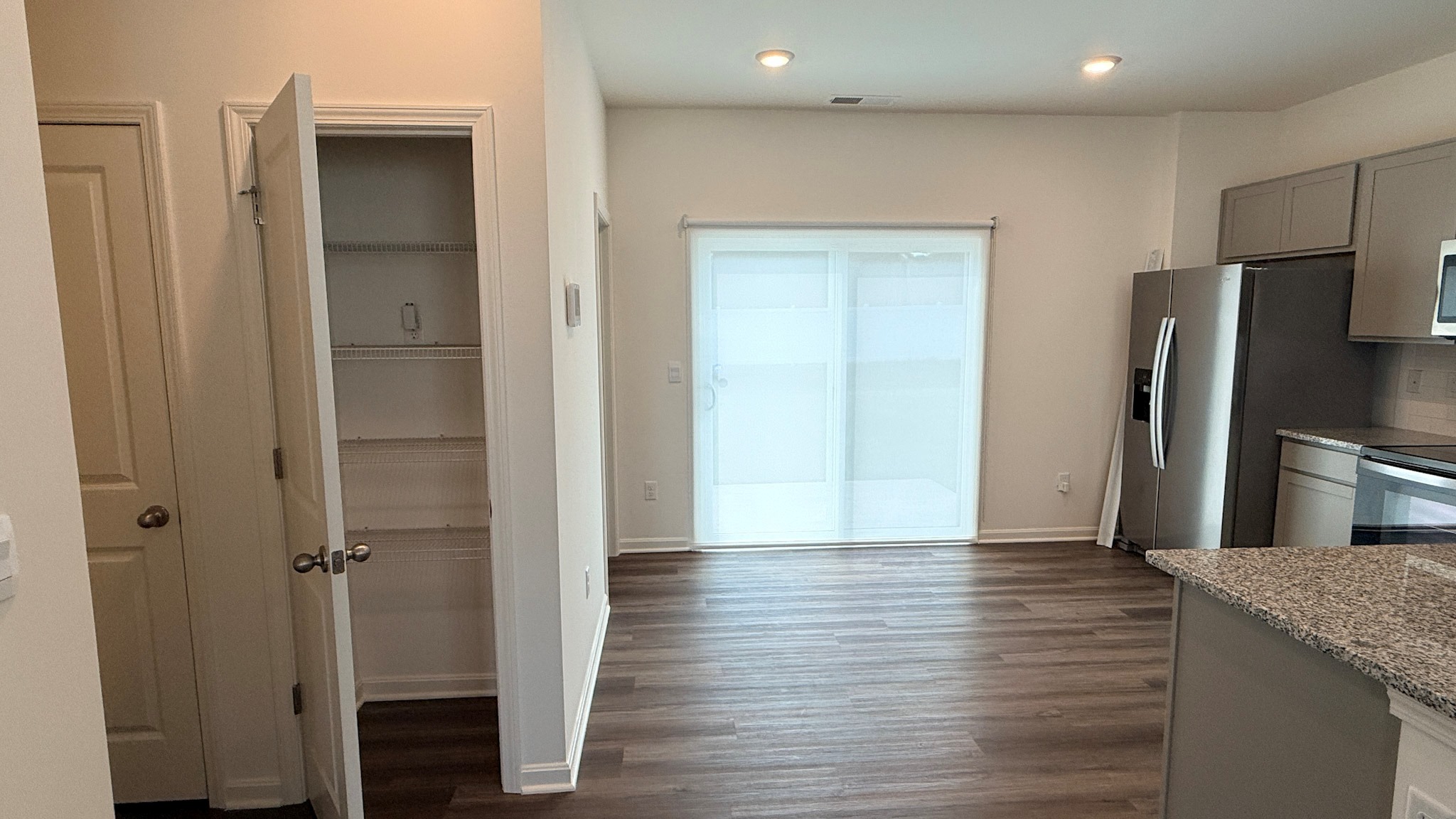 Pantry in the kitchen