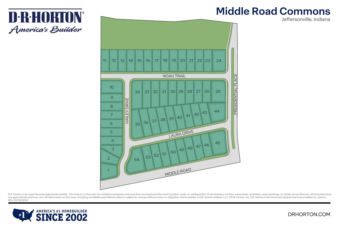 Static Lot Map