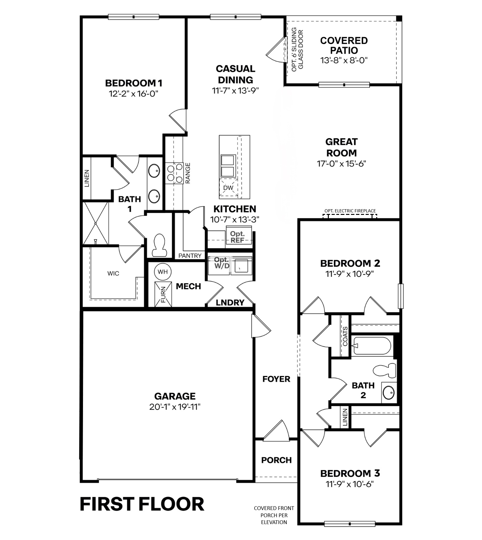 Aria II Floor Plan Tradition Series