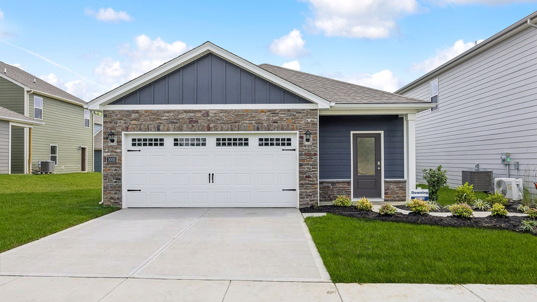 Downing model home in Koehler Woods