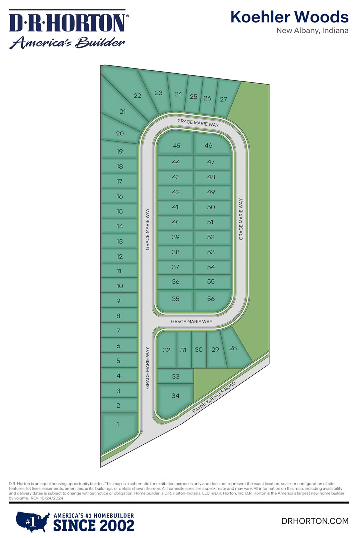 Static Lot Map