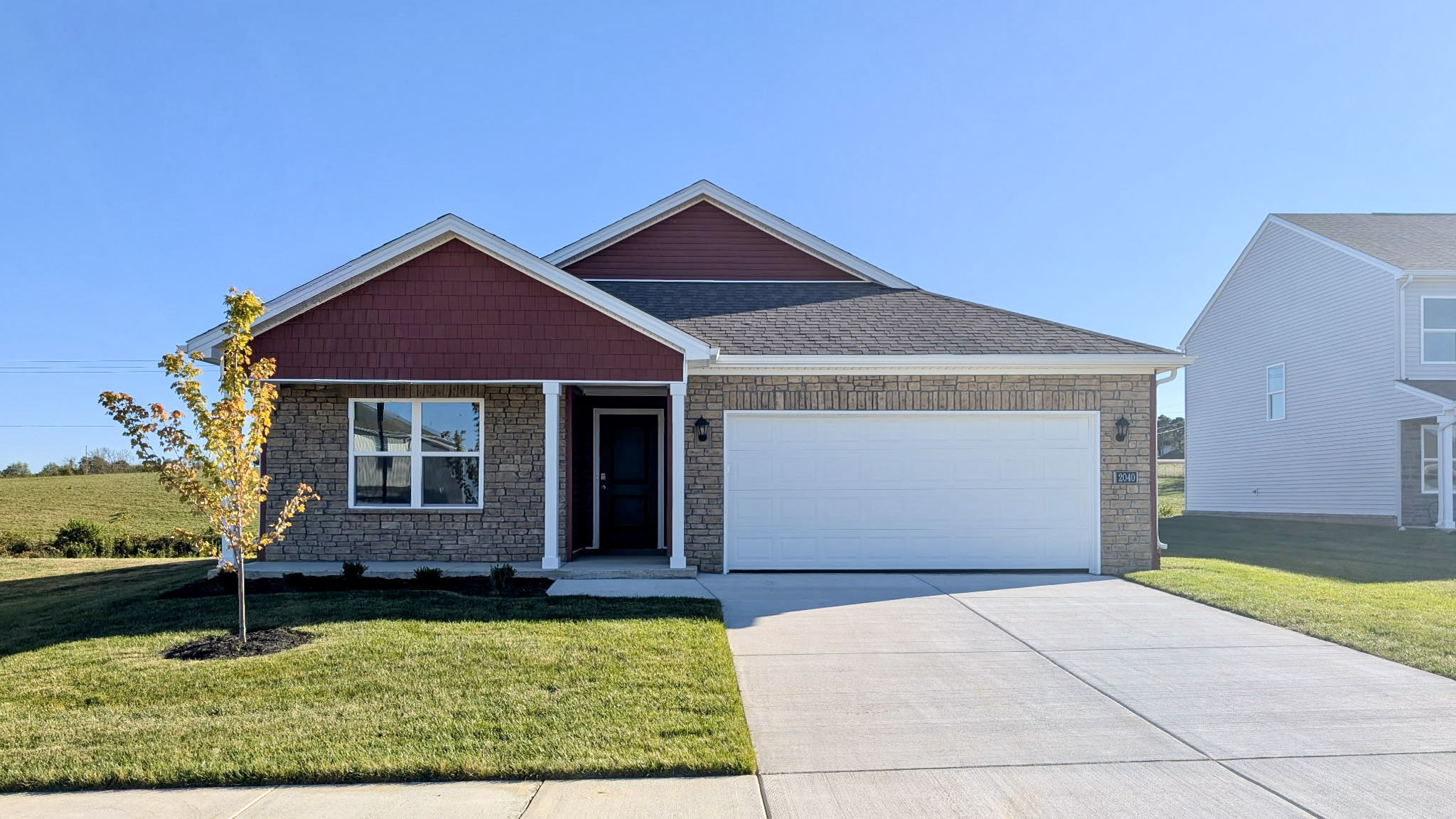 Quick move-in Chatham floor plan in Carriage Place located at 2040 Coachman Drive Richmond, Kentucky