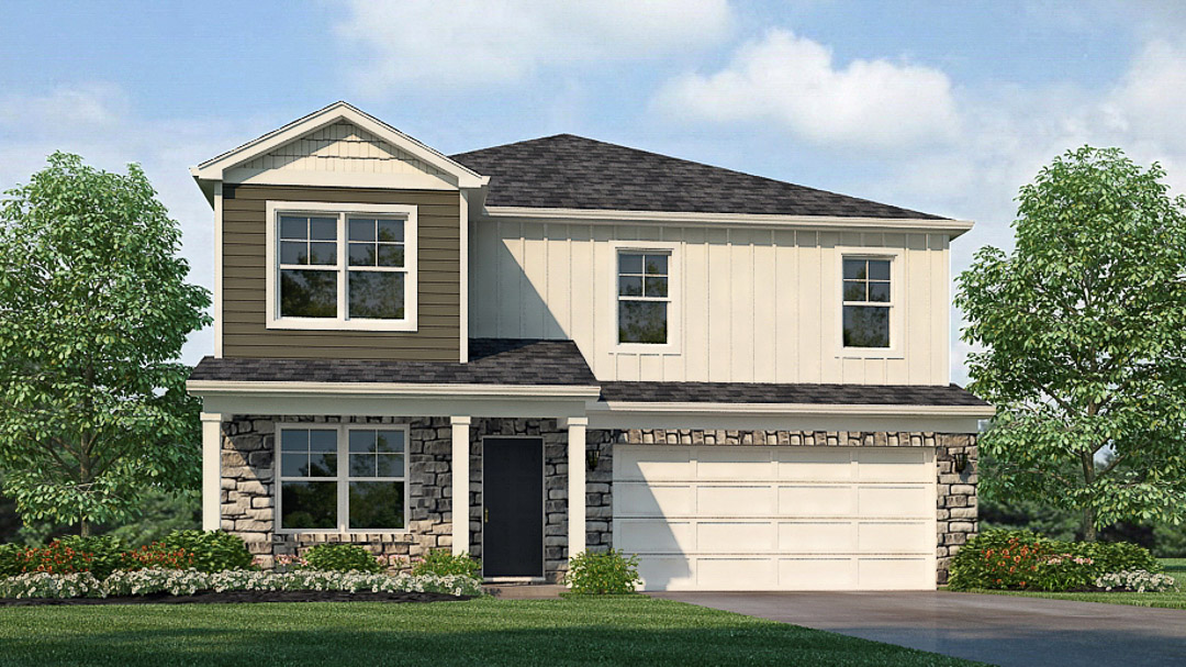 Rendering of Stamford D4 by D.R. Horton.