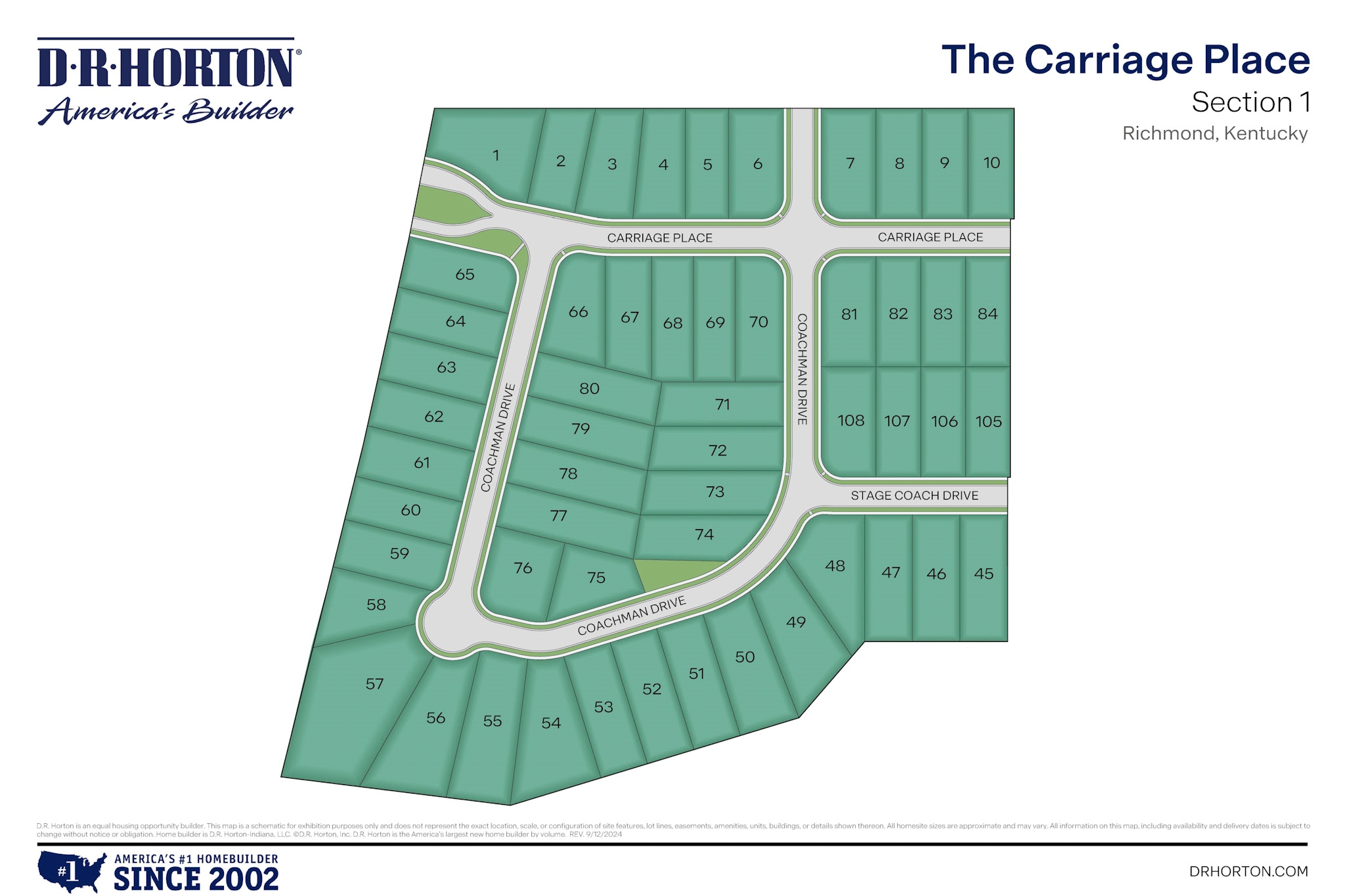 Static Lot Map