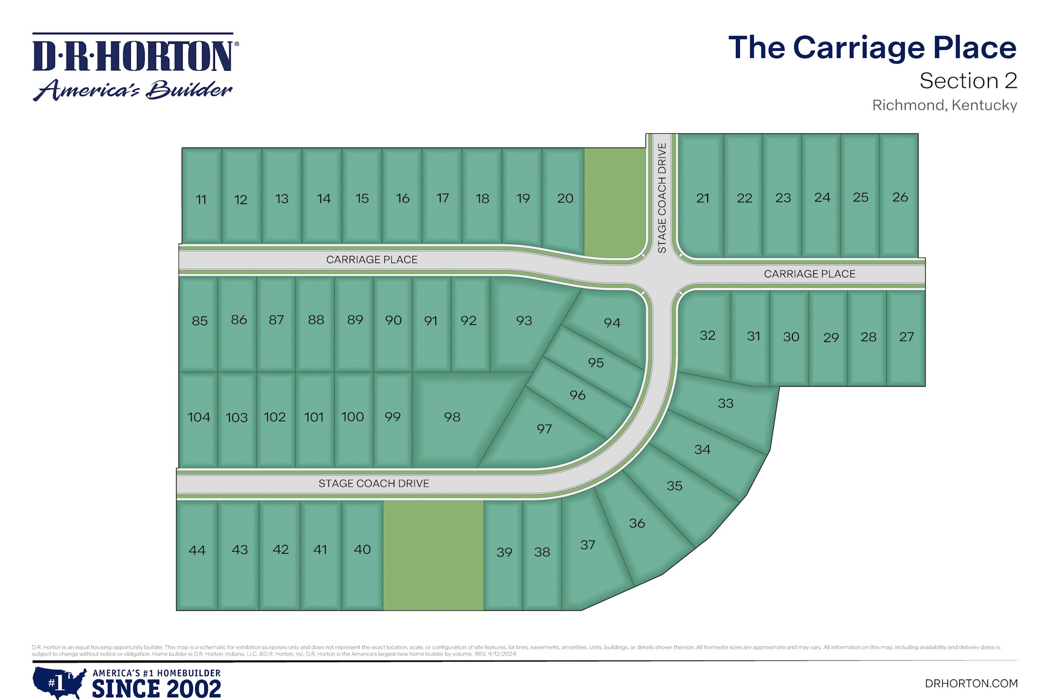Static Lot Map