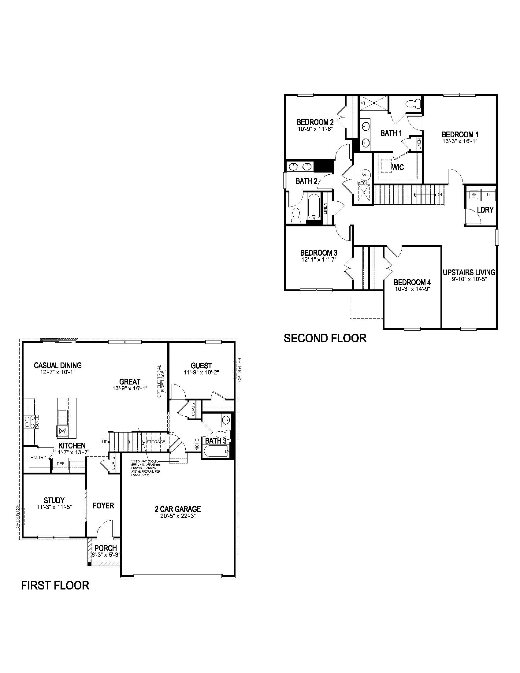 Henley floor plan layout.