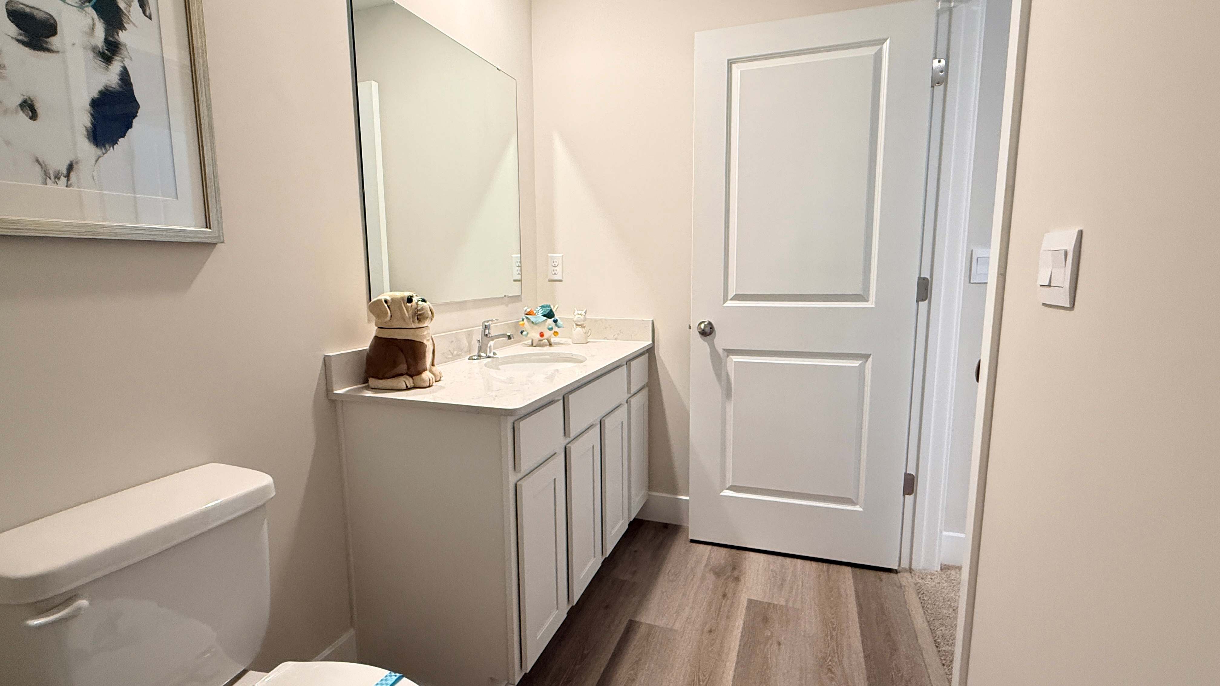 Spare bathroom