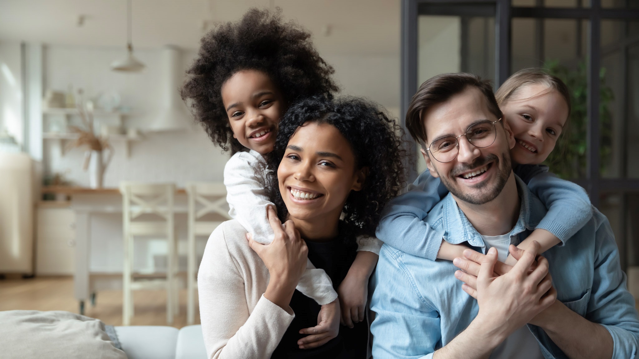 Stock photo of family