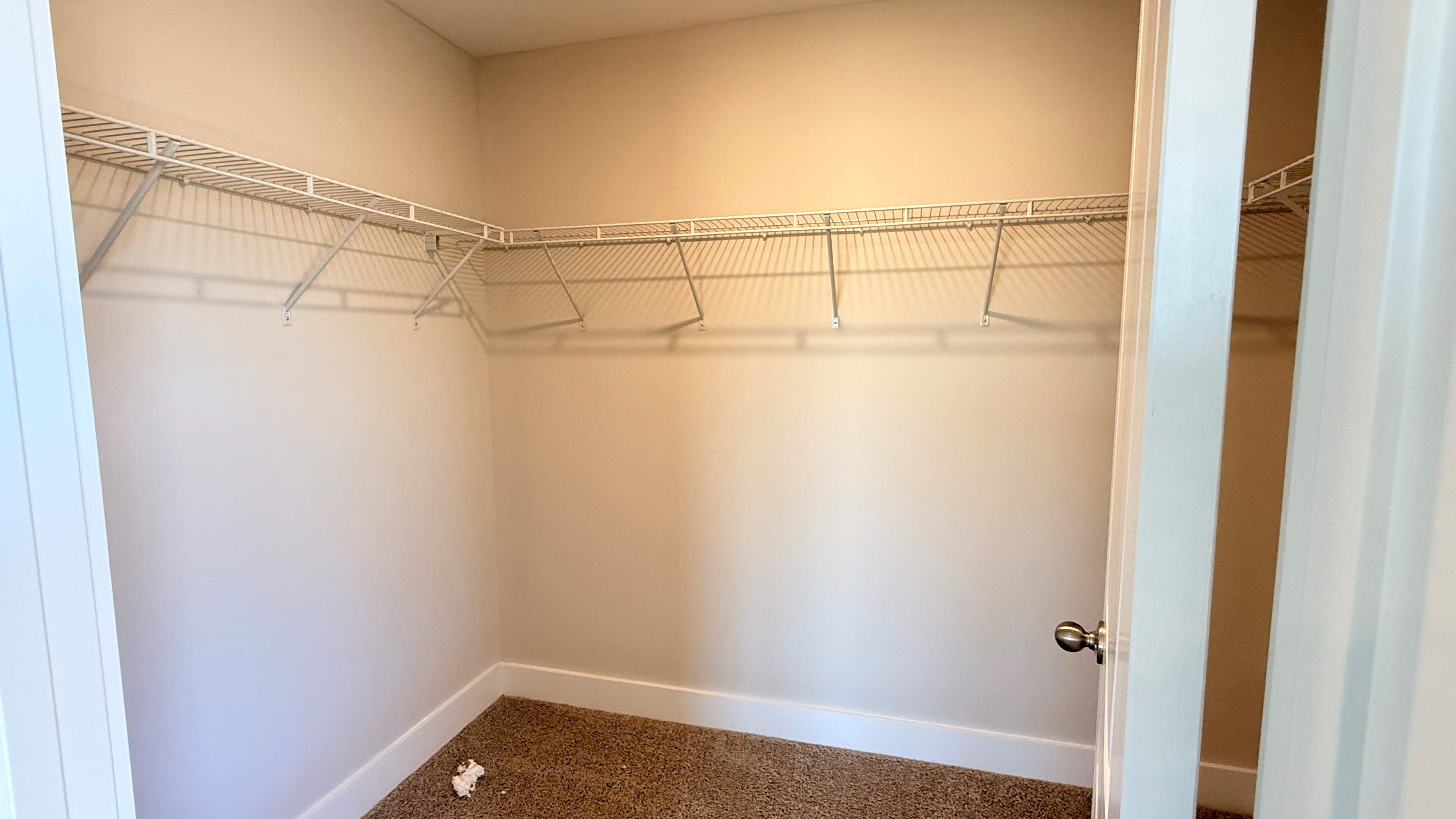 Primary walk-in closet.