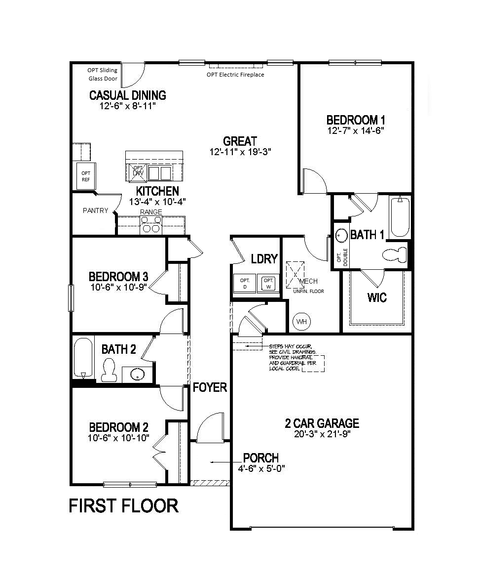 Harmony Floor Plan Foundation Series