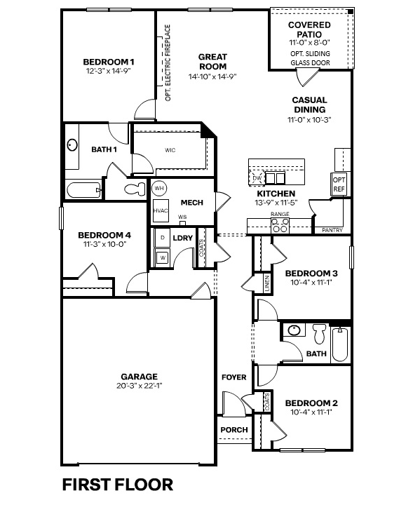 Chatham Floor Plan - Foundation Series