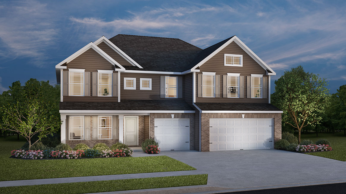 Floor Plan in Carrick Glen Pendleton, IN D.R. Horton