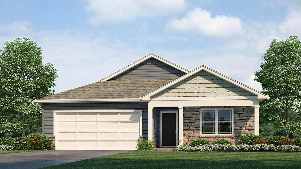 New Homes in Meridian North at Springhurst GREENFIELD, IN Tradition
