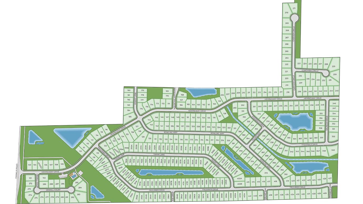 Static Lot Map