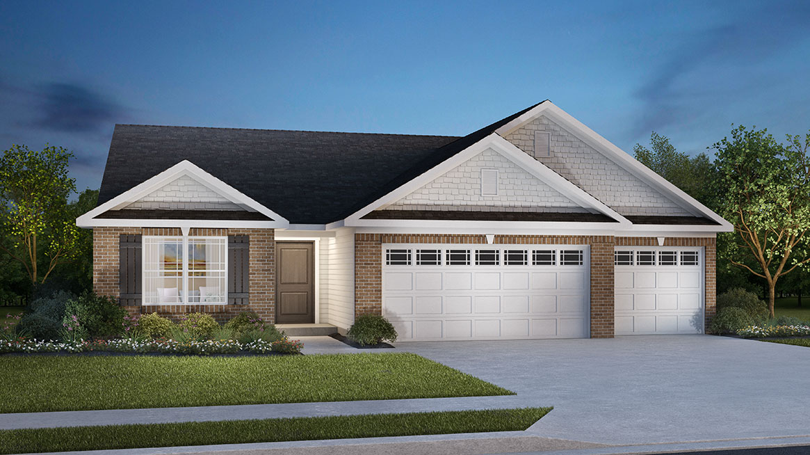 New Homes in Ridge Creek at Heartland Crossing CAMBY, IN Tradition