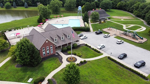 aerial view amenity center
