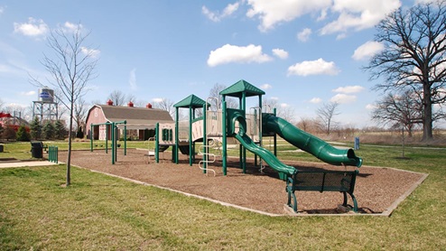 Homestead playground and picnic pavilion