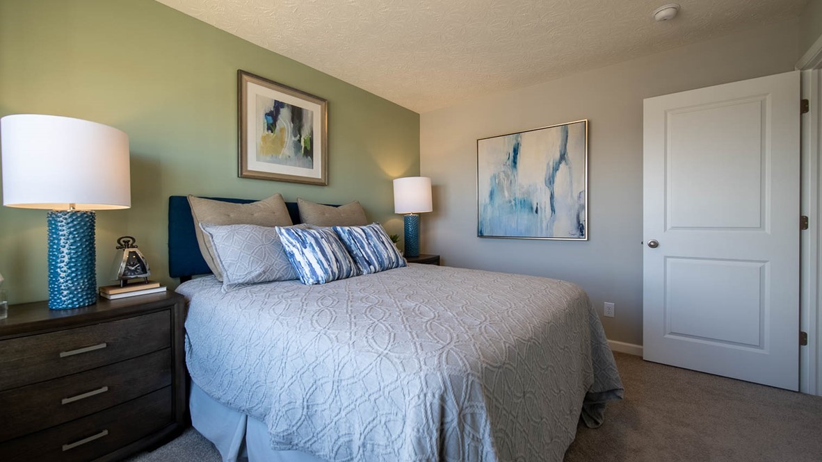 spacious secondary bedroom