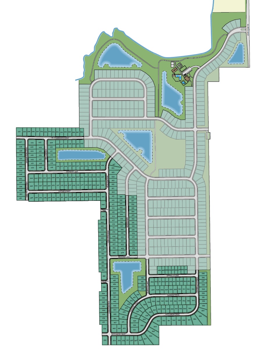 Static Lot Map