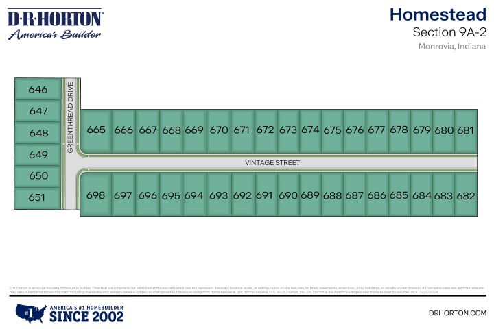 Static Lot Map
