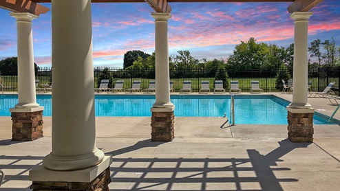 Village at New Bethel community pool