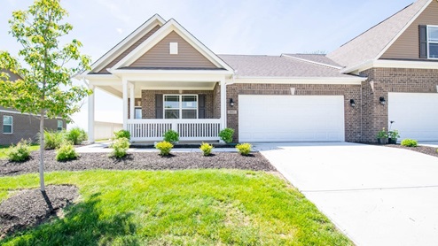 VILLAGE AT NEW BETHEL PAired patio low maintenance home in Franklin Townshiop indiana
