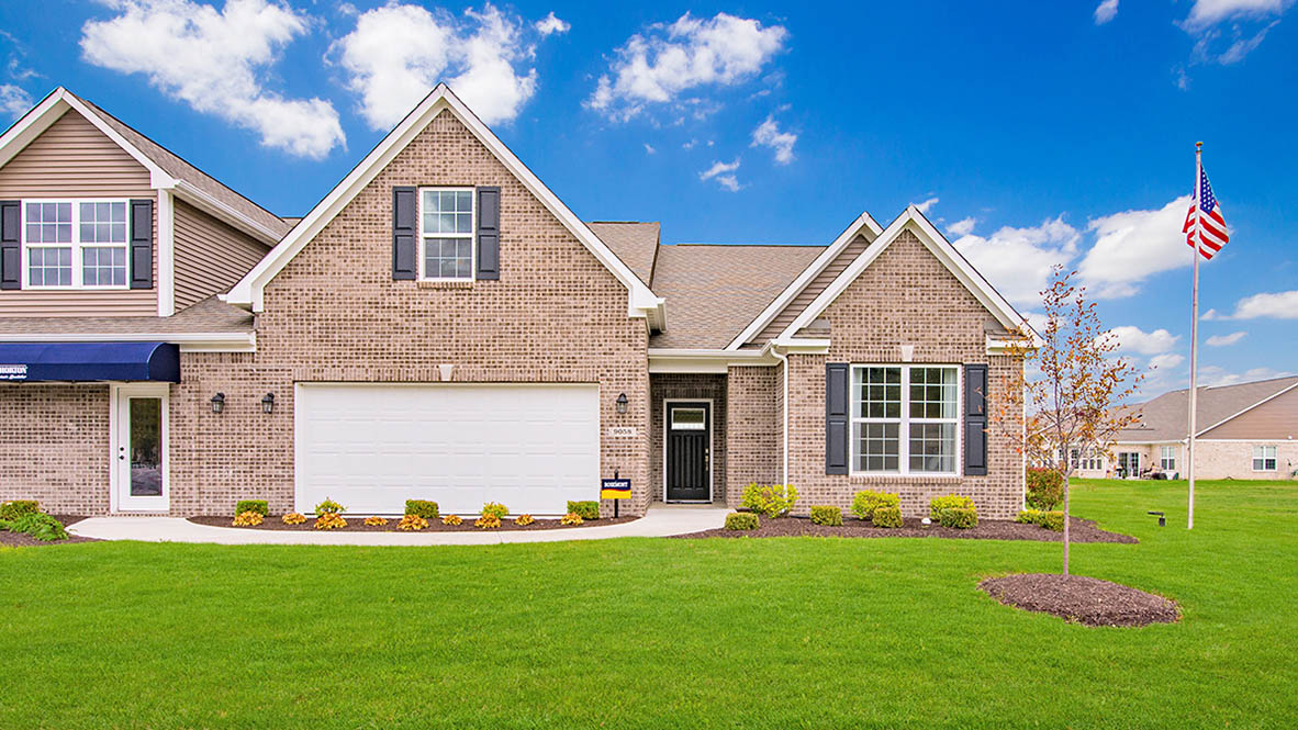 New Patio Homes in the Village at New Bethel Indianapolis, IN D.R