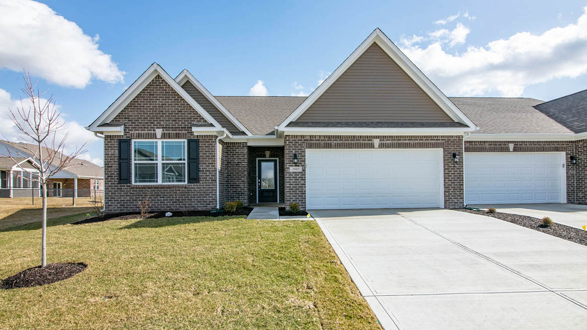 New Homes in Village at New Bethel Patio Homes Indianapolis, IN D.R